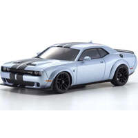 KYOSHO MZP451S ASC DODGE CHALLENGER SRT SILVER MINI-Z BODY SET