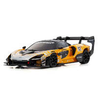 KYOSHO 32340OR 1/24 SCALE MINI-Z RWD MR-03 READYSET MCLAREN SENNA GTR ORANGE READY TO RUN RC CAR