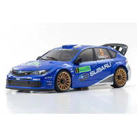 KYOSHO 32344BKR MINI-Z 1:27 SCALE SUBARU IMPREZA WRC 2008 NO.5 ELECTRIC POWERED 4WD READY TO DRIFT TOURING CAR