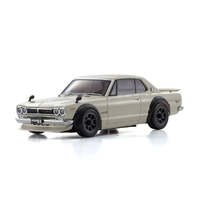 KYOSHO 466W NISSAN SKYLINE 2000GT-R KPCG10 WHITE 1/27 SCALE DRIFT CAR BODY SHELL