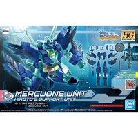 BANDAI 5058876 HG MERCUONE UNIT HIROTOS SUPPORT UNIT GUNDAM 1/144 SCALE PLASTIC MODEL KIT