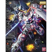 BANDAI 5061608 MG RX-0 UNICORN GUNDAM 1/100 SCALE PLASTIC MODEL KIT