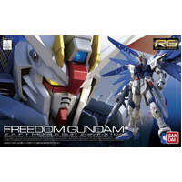 BANDAI 5061614 RG MOBILE SUIT ZGMF-X10A FREEDOM GUNDAM 1/144 SCALE PLASTIC MODEL KIT