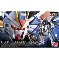 BANDAI 5061617 RG STRIKE FREEDOM GUNDAM Z.A.F.T. MOBILE SUIT ZGMF-X20A 1/44 SCALE PLASTIC MODEL KIT