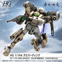 BANDAI 5065313 HG DEMI BARDING 1/144 SCALE PLASTIC MODEL KIT