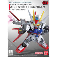 BANDAI 5065616 SD EX-STANDARD AILE STRIKE GUNDAM 57MM PLASTIC MODEL KIT