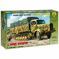 ZVEZDA 3603 GERMAN HEAVY VEHICLE HALF TRACK TRUCK L 4500 R MAULTIER 1/35 SCALE PLASTIC MODEL KIT