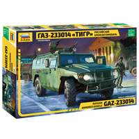 ZVEZDA 3668 1/35 RUSSIAN ARMORED VEHICLE GAZ-233014 TIGER MODEL KIT