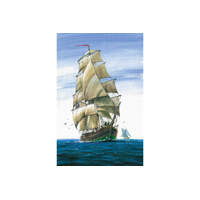 ZVEZDA 9011 BRIGANTINE SAIL SHIP 1/100 SCALE PLASTIC MODEL KIT