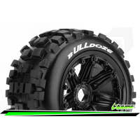 LOUISE LT3268B BULLDOZE  FRONT 1/5 SCALE WHEELS AND TIRES TO SUIT A BAJA 5B INCLUDES 1 PAIR OF TYRES