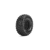 LOUISE L-T3369VB CR-UPHILL 1.0" CRAWLER TIRE 7MM HEX 1/18 AND 1/24 SCALE TYRES 2 PIECES