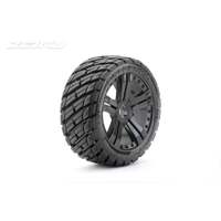 JETKO 1503CBMSGB 1/8 BUGGY EX-ROCKFORM TYRES CLAW RIM/BLACK/MEDIUM SOFT 2 PCS