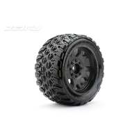 JETKO 5802CBMSGBB2 1/5 XMT EX-KING COBRA TYRES CLAW RIM/BLACK/MEDIUM SOFT/24MM FOR ARRMA 2 PCS