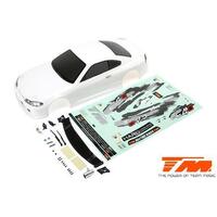 TEAM MAGIC 503319WA S15 BODY 1/10 TOURING/DRIFT 190MM PAINTED NO HOLES WHITE