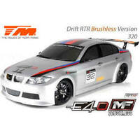 TEAM MAGIC 503018 E4D MF BRUSHLESS BMW320 DRIFT CAR RTR SILVER