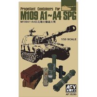 AFV CLUB AF35299 PROPELLANT CONTAINERS FOR M109 A1 TO A4 SPG 1/35 SCALE PLASTIC MODEL KIT