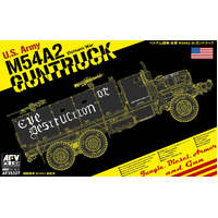 AFV CLUB 35327 M54A2 5 TON GUN TRUCK US ARMY VIETNAM WAR 1/35 SCALE PLASTIC MODEL KIT TRUCK