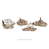 UGEARS 70020S U-FIDGET SHIPS