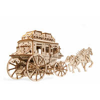 UGEARS 70030 STAGECOACH MECHANICAL MODEL