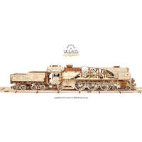 UGEARS 70037 V-EXPRESS STEAM TRAIN AND TENDER MECHANICAL MODEL