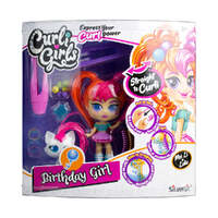 SILVERLIT 82086 CURLI GIRLS DOLL & PET DELUXE BIRTHDAY GIRL SET