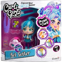 SILVERLIT 82086 CURLI GIRLS DOLL & PET DELUXE JET SETTER SET