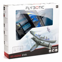 SILVERLIT FLYBOTIC BI-WING EVO REMOTE CONTROL PLANE BLUE