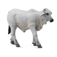 COLLECTA 88581 BRAHMAN CALF GREY S