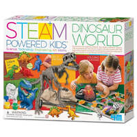 4M STEAM POWERED KIDS - DINOSAUR WORLD BOARD GAME