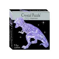 CRYSTAL PUZZLE 90134 CLEAR T-REX 49PC 3D JIGSAW PUZZLE