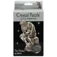 CRYSTAL PUZZLE 90150 THE THINKER 43PC 3D JIGSAW PUZZLE