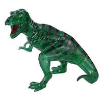 CRYSTAL PUZZLE 90372 GREEN T-REX 49PC 3D JIGSAW PUZZLE WITH STICKER