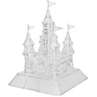 CRYSTAL PUZZLE 91002 CLEAR CASTLE 105PC 3D JIGSAW PUZZLE