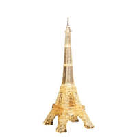 CRYSTAL PUZZLE 91107 GOLD EIFFEL TOWER 96PC 3D JIGSAW PUZZLE