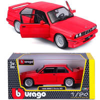 BURAGO 21100 1988 BMW SERIES E-30 M3 1/24 DIECAST CAR