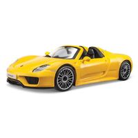 BBURAGO 18-21076 PORSCHE 918 SPYDER DIE CAST METAL 1/24 SCALE