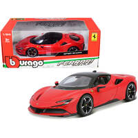 BBURAGO 26022 FERRARI RACE AND PLAY LAFERRARI APERTA 1/24 SCALE DIE CAST COLLECTABLE