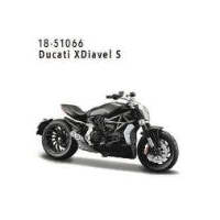 BURAGO 51066 DUCATI XDIAVEL S 1/18 SCALE DIECAST MODEL MOTORBIKE