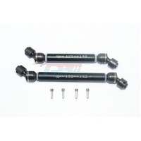 GPM ES037SA STEEL AND ALUMINIUM FRONT CVD DRIVE SHAFT BLACK 6 PIECE SET FOR ELEMENT ENDURO SENDERO TRAIL TRUCK