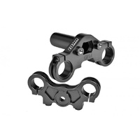 GPM MX028 ALUMINIUM 7075 TRIPLE CLAMP SET BLACK FOR LOSI DIRT BIKE PROMOTO-MX