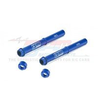 GPM MX142 ALUMINIUM 7075 FORK TUBE BLUE SET FOR LOSI DIRT BIKE PROMOTO-MX UPGRADE PART