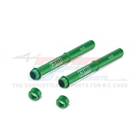 GPM MX142 ALUMINIUM 7075 FORK TUBE GREEN SET FOR LOSI DIRT BIKE PROMOTO-MX UPGRADE PART