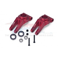 GPM MGO022 ALUMINIUM 7075 REAR HUB RED WITH LARGER INNER BEARINGS FOR ARRMA GORGON/ FURY UPGRADE PART