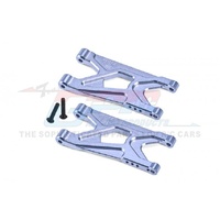 GPM MGO056 ALUMINIUM 7075 REAR SUSPENSION ARMS SILVER FOR ARRMA GORGON/ FURY UPGRADE PART