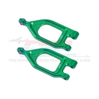 GPM MGO054 ALUMINIUM 7075 FRONT UPPER SUSPENSION ARMS GREEN FOR ARRMA GORGON/ FURY UPGRADE PART