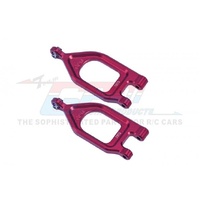 GPM MGO054 ALUMINIUM 7075 FRONT UPPER SUSPENSION ARMS RED FOR ARRMA GORGON/ FURY UPGRADE PART