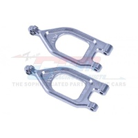 GPM MGO054 ALUMINIUM 7075 FRONT UPPER SUSPENSION ARMS SILVER FOR ARRMA GORGON/ FURY UPGRADE PART