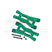 GPM MGO055 ALUMINIUM 7075 FRONT LOWER SUSPENSION ARMS GREEN FOR ARRMA GORGON/ FURY UPGRADE PART