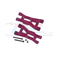 GPM MGO055 ALUMINIUM 7075 FRONT LOWER SUSPENSION ARMS RED FOR ARRMA GORGON/ FURY UPGRADE PART