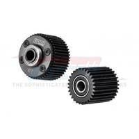 GPM MGO1200S DIFFERENTIAL CASE AND IDLER GEAR SET FOR ARRMA GORGON/ FURY MEGA 550 (47/29T/0.8M) UPGRADE PART